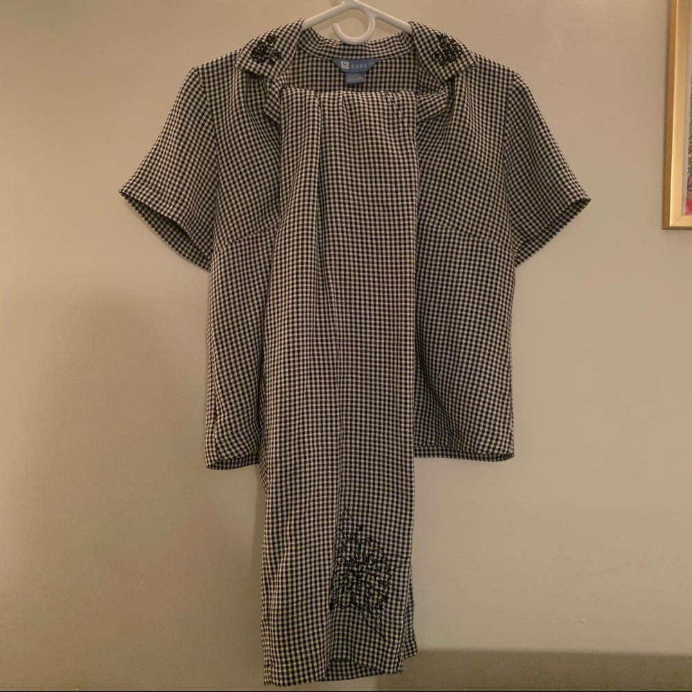 Vintage Plaid Set